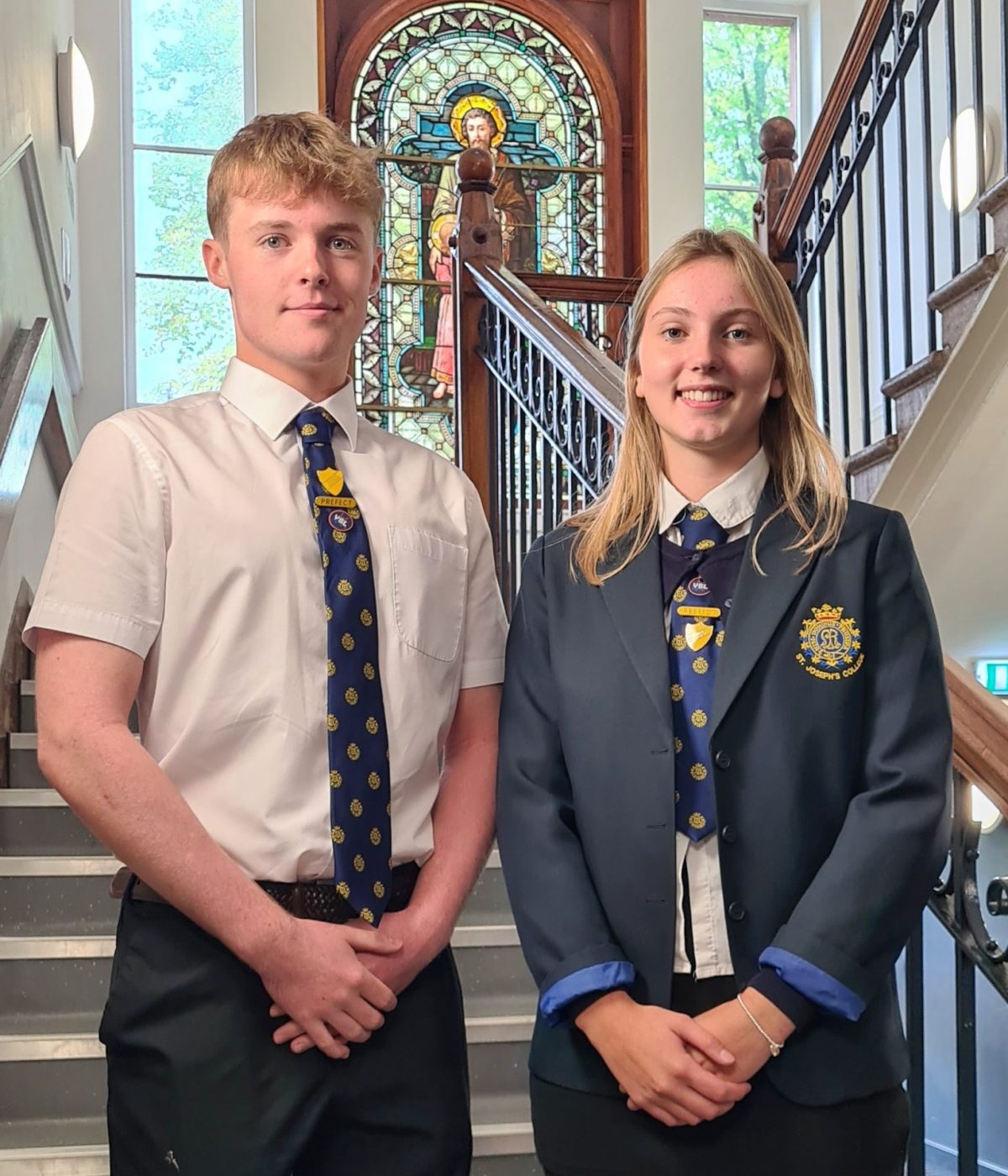 Bruce House Captains-Tony Vetters & Isla Fyall
