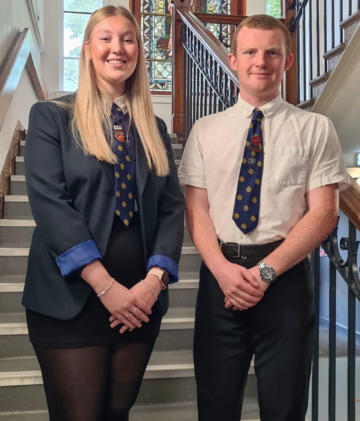 Douglas House Captains-Skye Jardine & Jake Brennan
