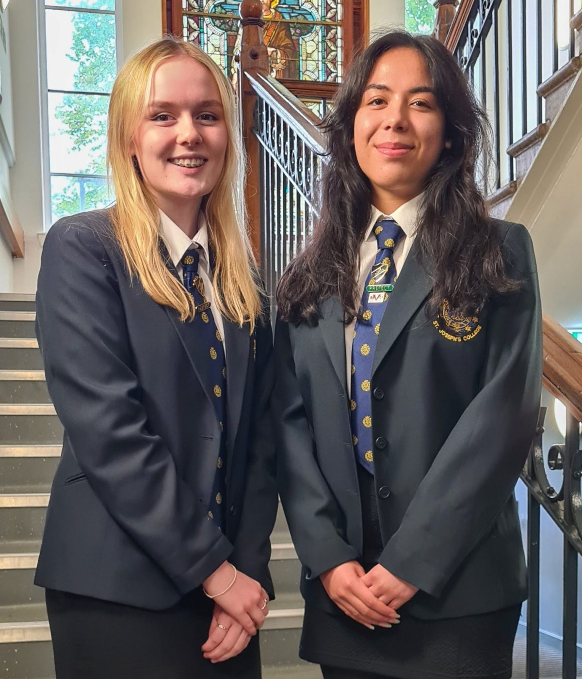 School Vice-Captains-Lexi Anderson & Alana Nosratzadeh