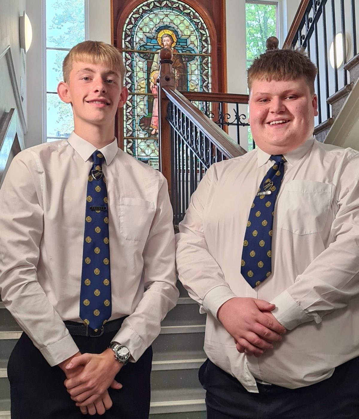 Stewart House Captains Owen Clanachan & Matthew Reid
